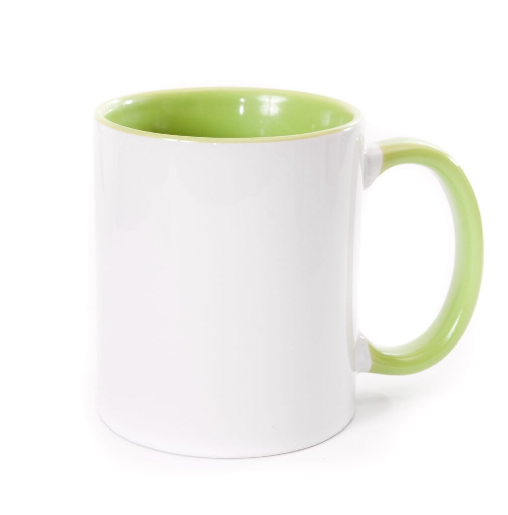 white mug
